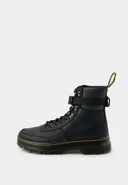 Dr. Martens: Чёрные ботинки 