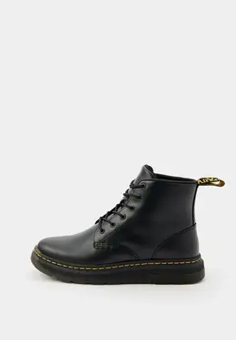 Dr. Martens: Чёрные ботинки 