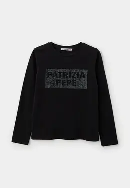 Patrizia Pepe: Чёрный свитшот 