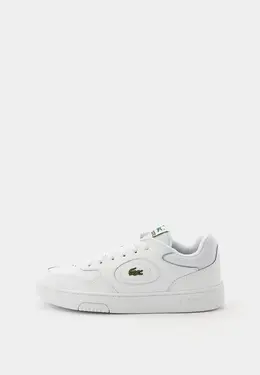 Lacoste: Белые кеды 