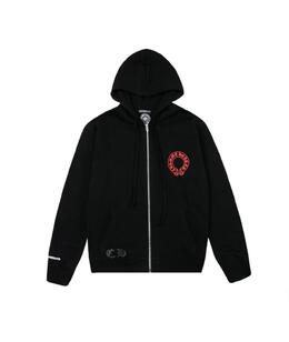 CHROME HEARTS: Красная толстовка 