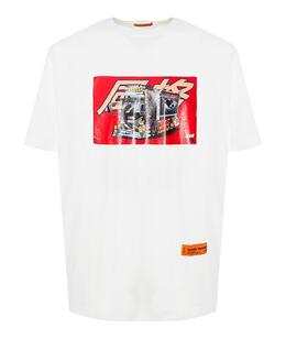 HERON PRESTON: Белая футболка 