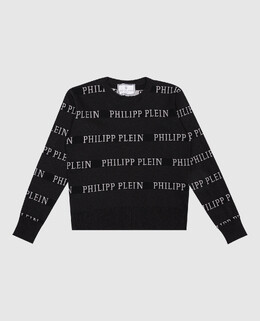 Philipp Plein: Чёрный свитер 