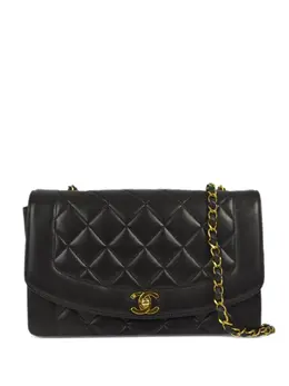 CHANEL Pre-Owned: Чёрная сумка 