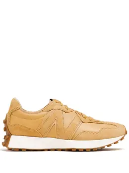New Balance: Жёлтые кроссовки  327