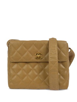 CHANEL Pre-Owned: Коричневая сумка 