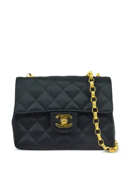 CHANEL Pre-Owned: Чёрная сумка 