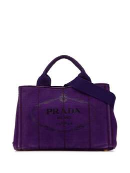 Prada Pre-Owned: Фиолетовая сумка 