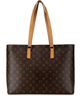 Louis Vuitton Pre-Owned: Коричневая сумка-шоппер 