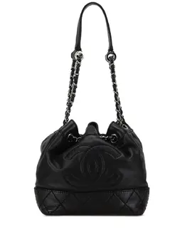 CHANEL Pre-Owned: Чёрная сумка 