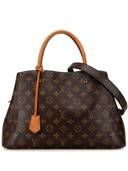 Louis Vuitton Pre-Owned: Коричневая сумка 