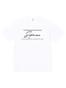 Supreme: Белая футболка 