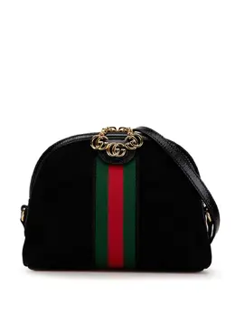 Gucci Pre-Owned: Чёрная сумка через плечо 