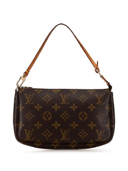Louis Vuitton Pre-Owned: Коричневая сумка 