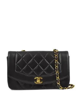 CHANEL Pre-Owned: Чёрная сумка 