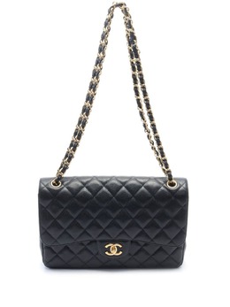 CHANEL Pre-Owned: Чёрная сумка 