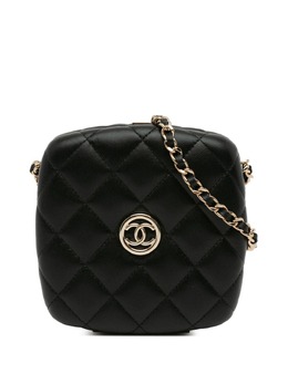 CHANEL Pre-Owned: Чёрная сумка 