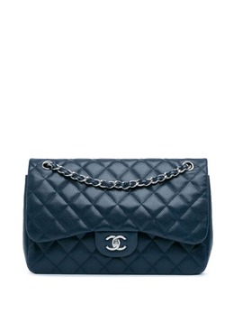 CHANEL Pre-Owned: Голубая сумка 