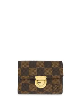 Louis Vuitton Pre-Owned: Коричневый кошелёк 