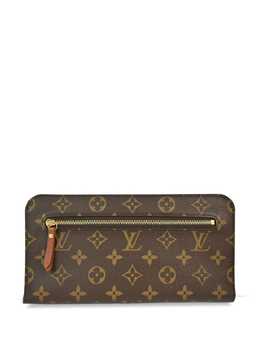 Louis Vuitton Pre-Owned: Коричневый кошелёк 