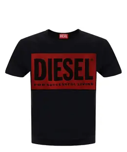 Diesel: Хлопковая футболка 