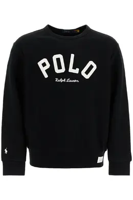 Polo Ralph Lauren: Чёрный свитшот 