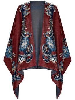 Etro: Красный плащ 