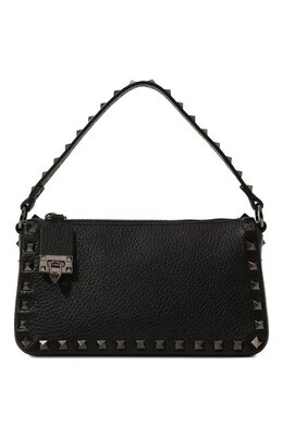 Valentino: Чёрная сумка  Rockstud Small