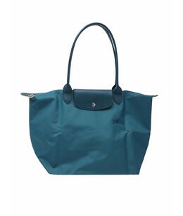 LONGCHAMP: Зелёная сумка 