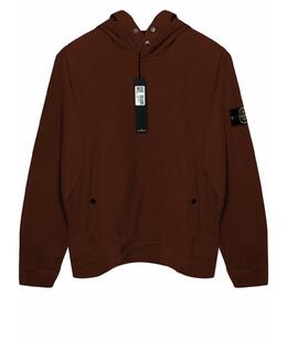 STONE ISLAND: Бордовая толстовка 