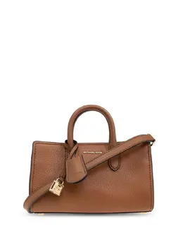 Michael Michael Kors: Коричневая сумка-шоппер 