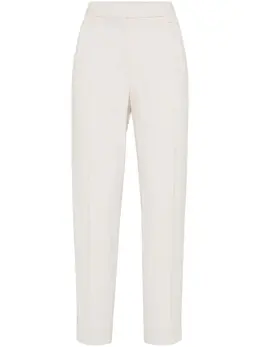Brunello Cucinelli: Белые брюки 