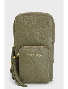 COCCINELLE: Сумка цвета хаки 