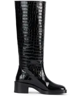 Stuart Weitzman: Чёрные ботинки 