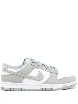 Nike: Зелёные кроссовки  Dunk Low Retro