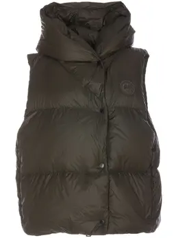 Canada Goose: Зелёный жилет 