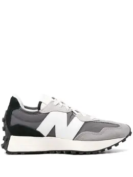 New Balance: Тёмные кроссовки  327