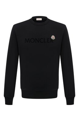 Moncler: Хлопковый свитшот 