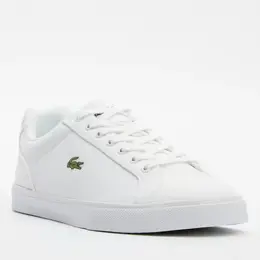 Lacoste: Белые кеды 