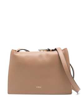 Furla: Коричневая сумка 