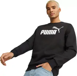 PUMA: Чёрный свитшот  Ess