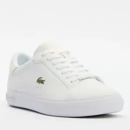 Lacoste: Белые кеды  Powercourt