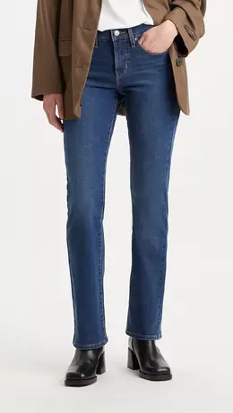 Levi's: Синие джинсы 