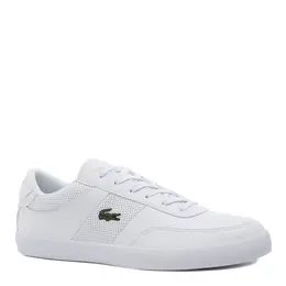 Lacoste: Белые кеды 