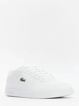 LACOSTE: Белые кеды 