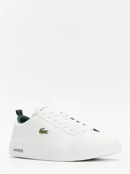 Lacoste: Белые кеды 