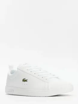 Lacoste: Белые кеды 