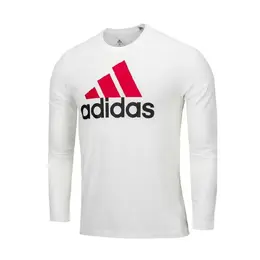 Adidas: Белый свитшот  Essentials