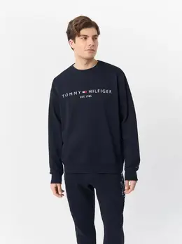 Tommy Hilfiger: Синий свитшот 