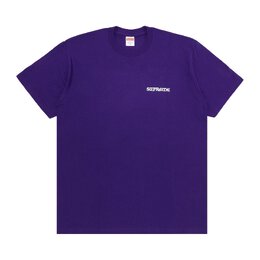 Supreme: Фиолетовая футболка 